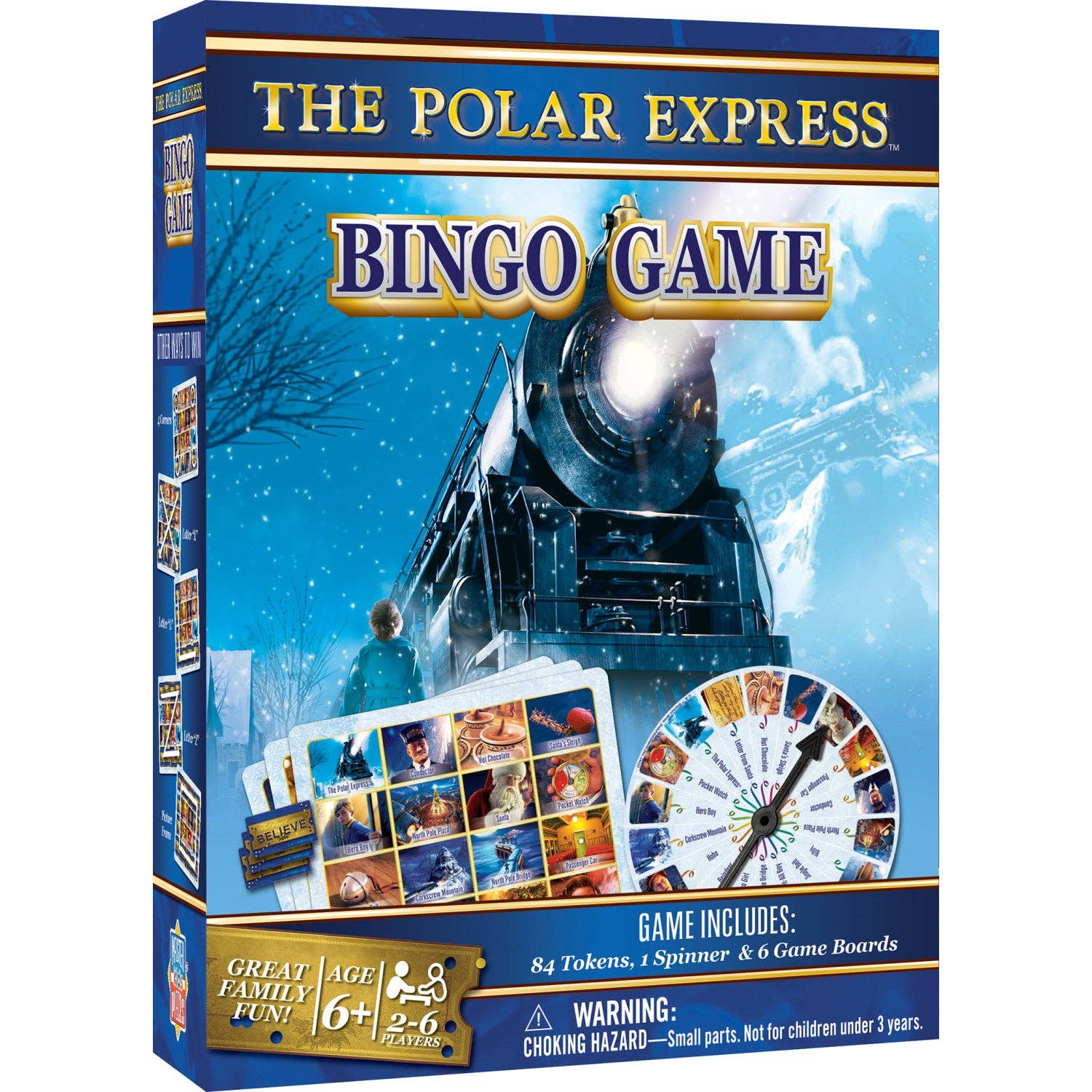 The Polar Express Bingo Game game Masterpieces Puzzles