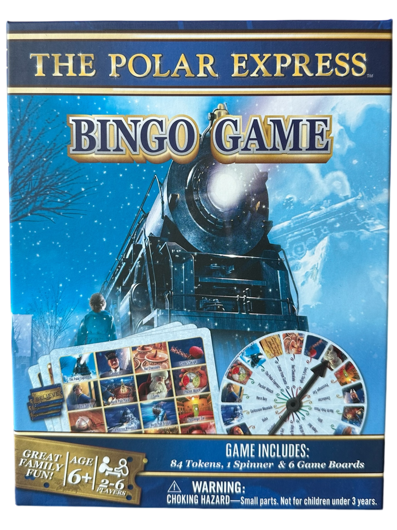 The Polar Express Bingo Game game Masterpieces Puzzles
