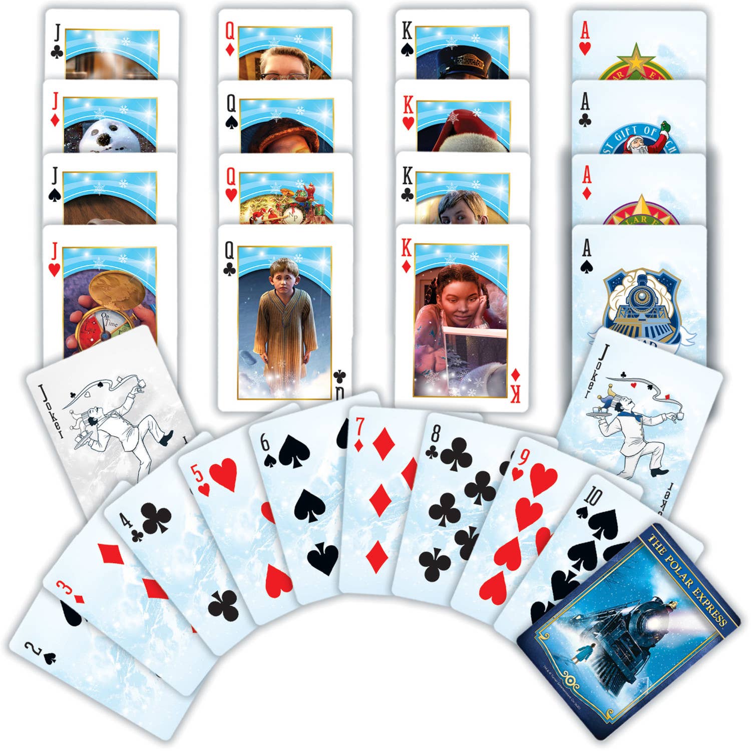 The Polar Express Playing Cards playing cards Masterpieces Puzzles