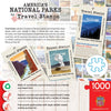 National Parks Travel Stamps 1000 Piece Puzzle puzzle Masterpieces Puzzles   