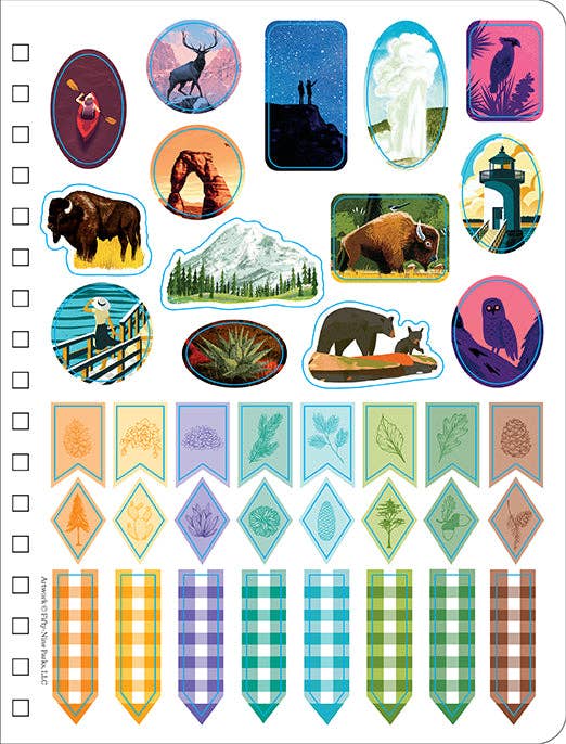 The Art of the National Parks Planner calendar Insight Editions