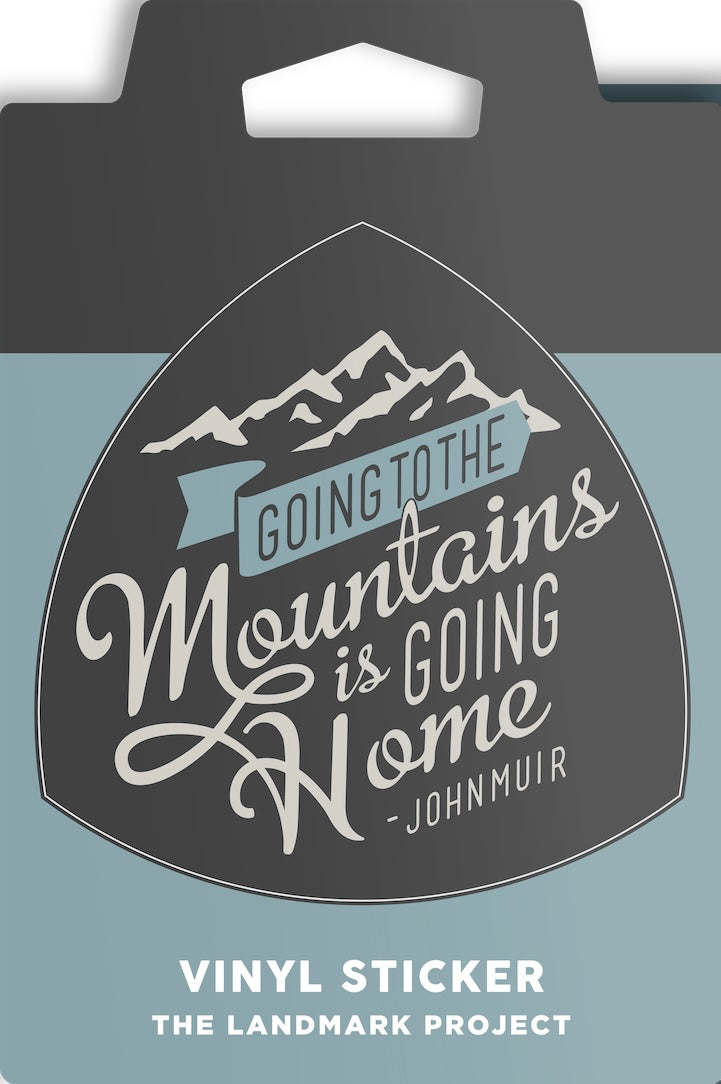 Going to the Mountains Sticker sticker The Landmark Project
