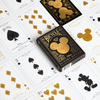 Disney Mickey Mouse Black And Gold Playing Cards