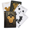 Disney Mickey Mouse Black And Gold Playing Cards