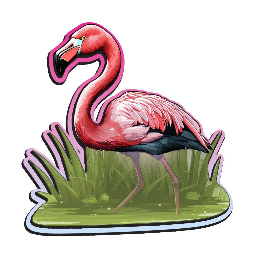 Flamingo Magnet