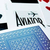 Aviator Standard Poker Cards (Red) playing cards Cardshouse   