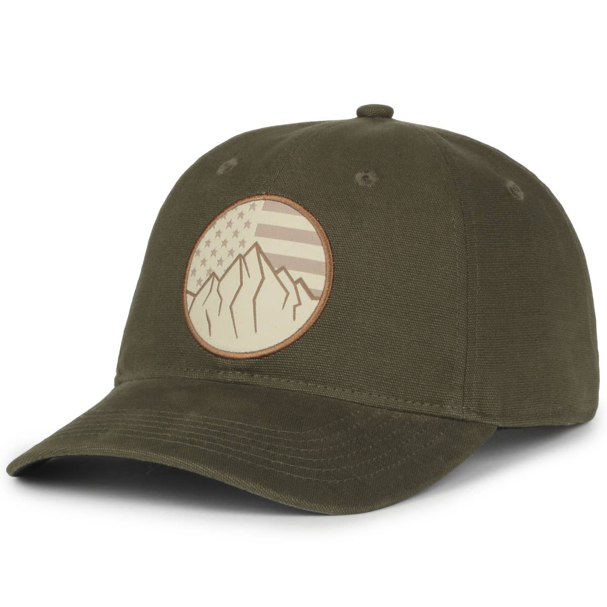 Mountain Flag Cap Hat Outdoor Cap