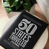 50 States Traveled Journal