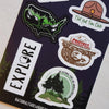 National Parks Sticker Sheet sticker National Parks and Beyond   