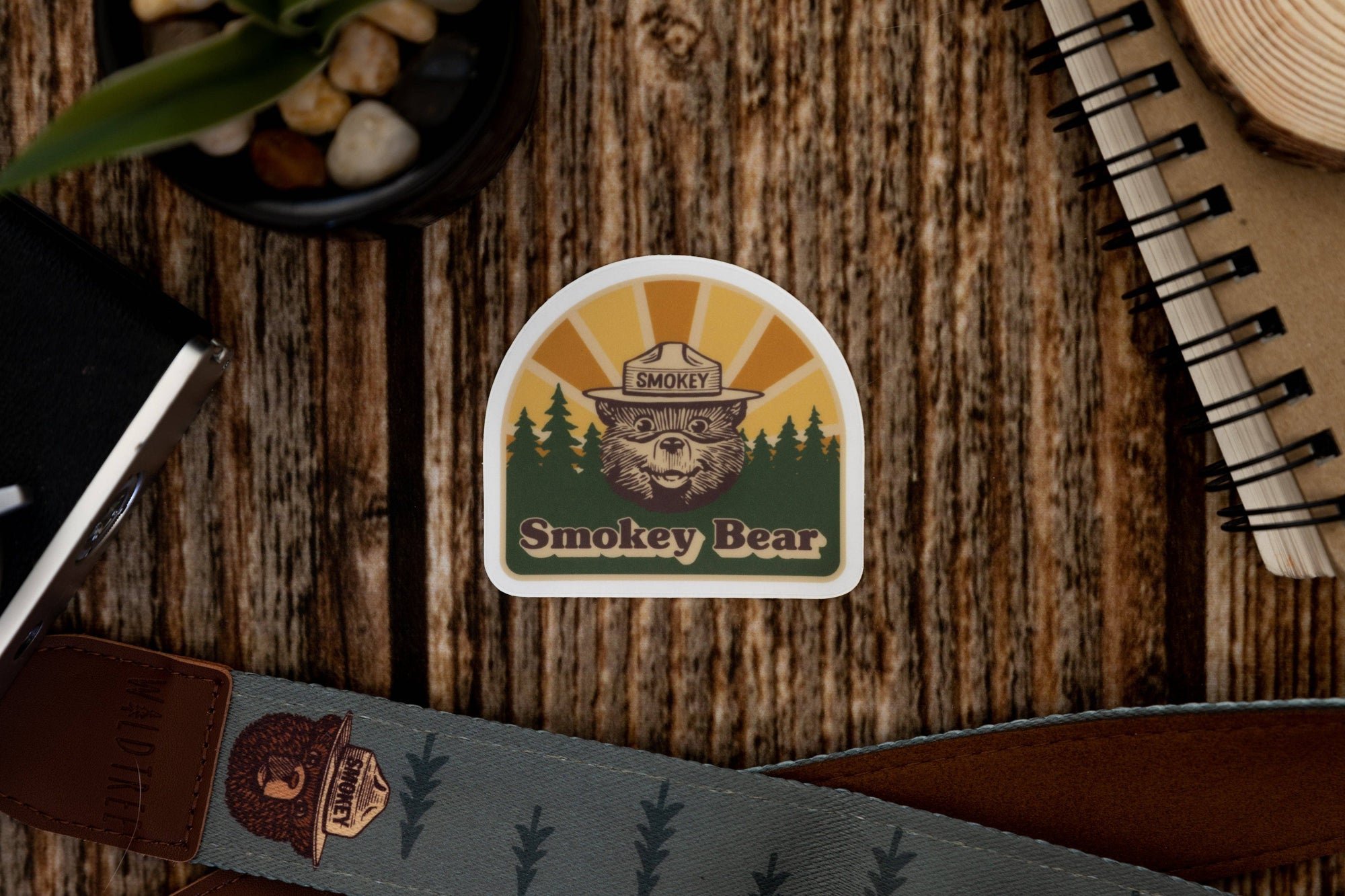 Smokey Bear Sticker sticker Wildtree   