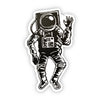 Waving Spaceman Sticker sticker Big Moods   