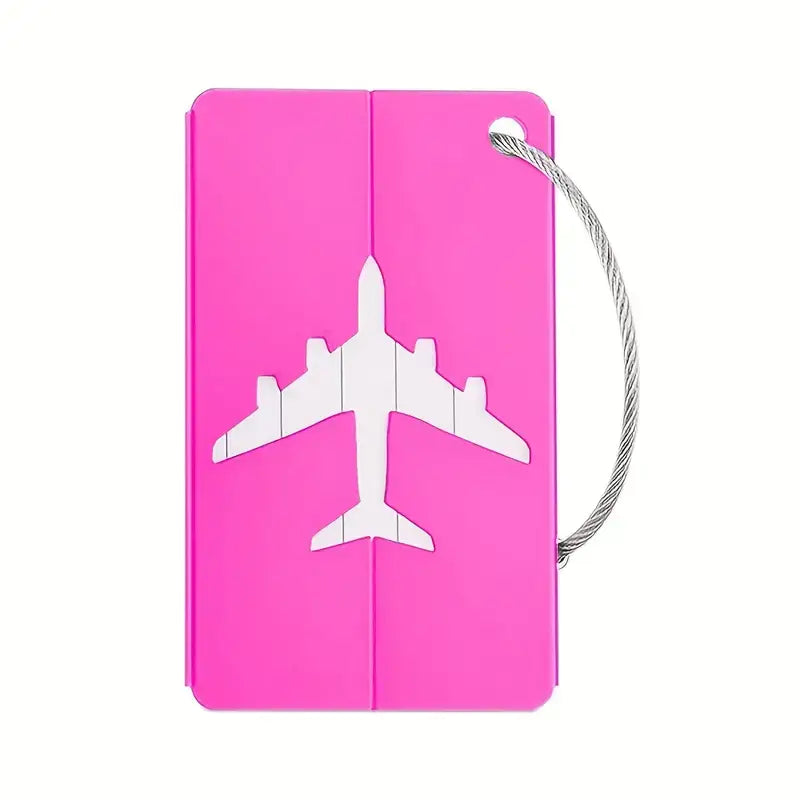 Airplane Luggage Tag