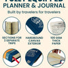 Travel Journal Notebook and Planner