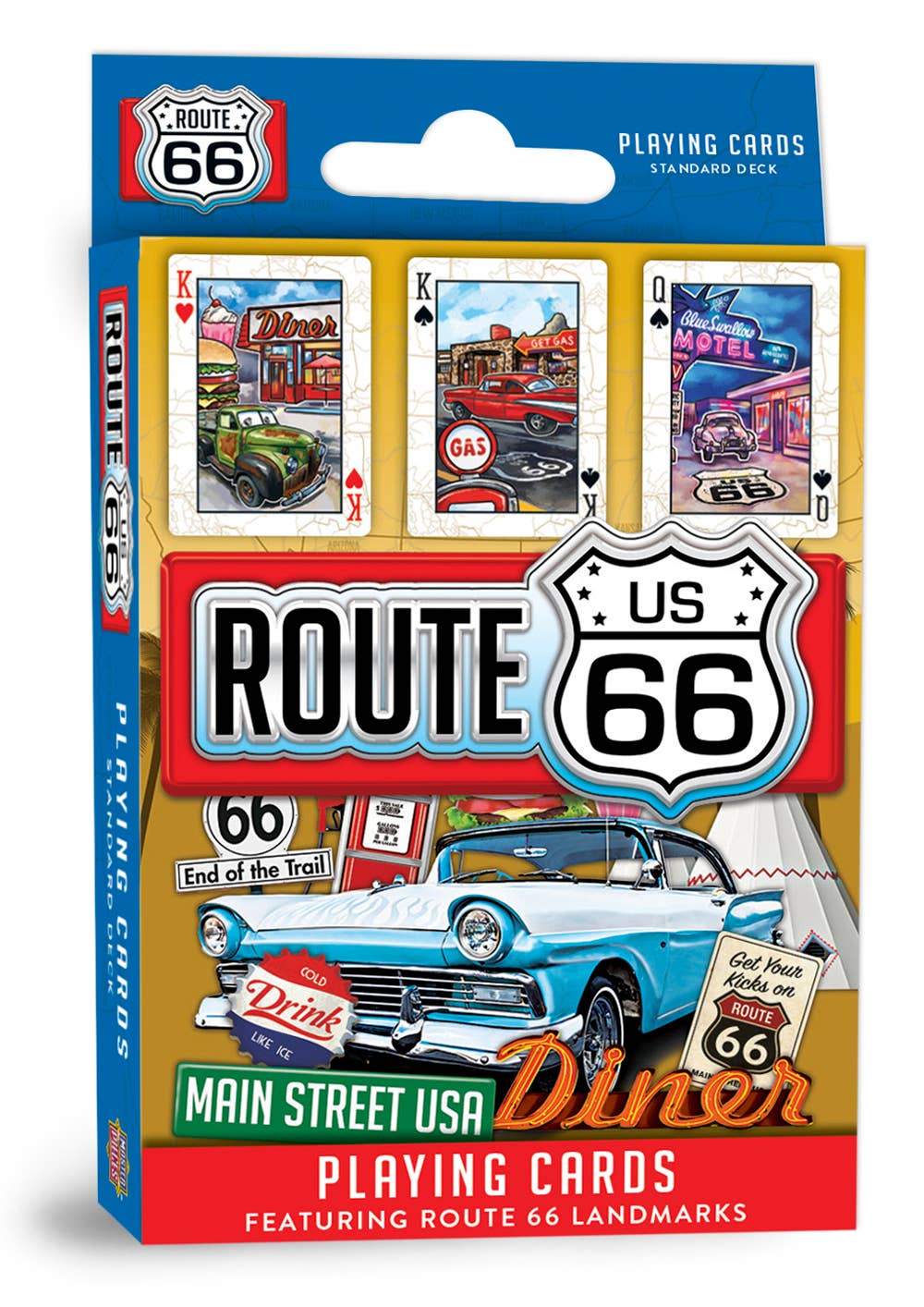 Route 66 Playing Cards playing cards Masterpieces Puzzles   