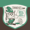 Woodsy Owl Says Sticker sticker The Landmark Project