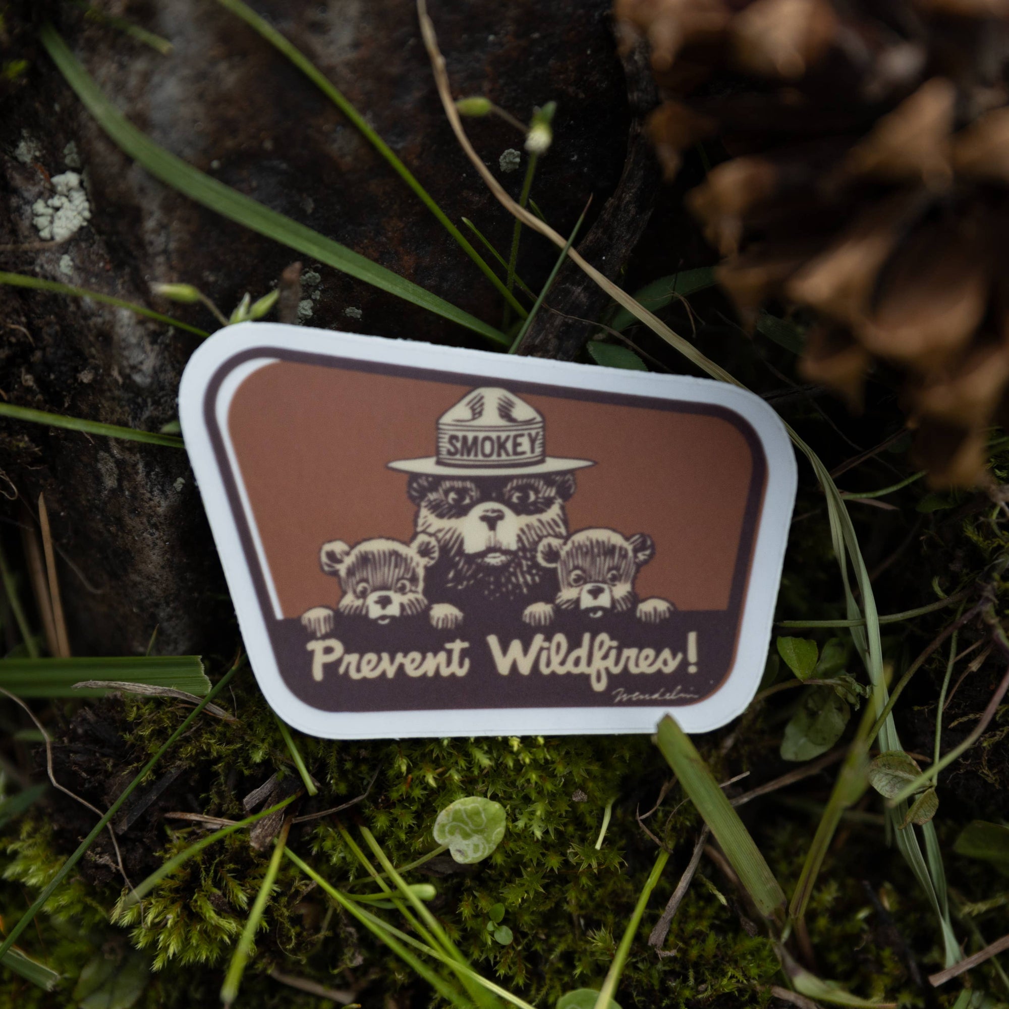 Prevent Wildfires! Sticker sticker Wildtree