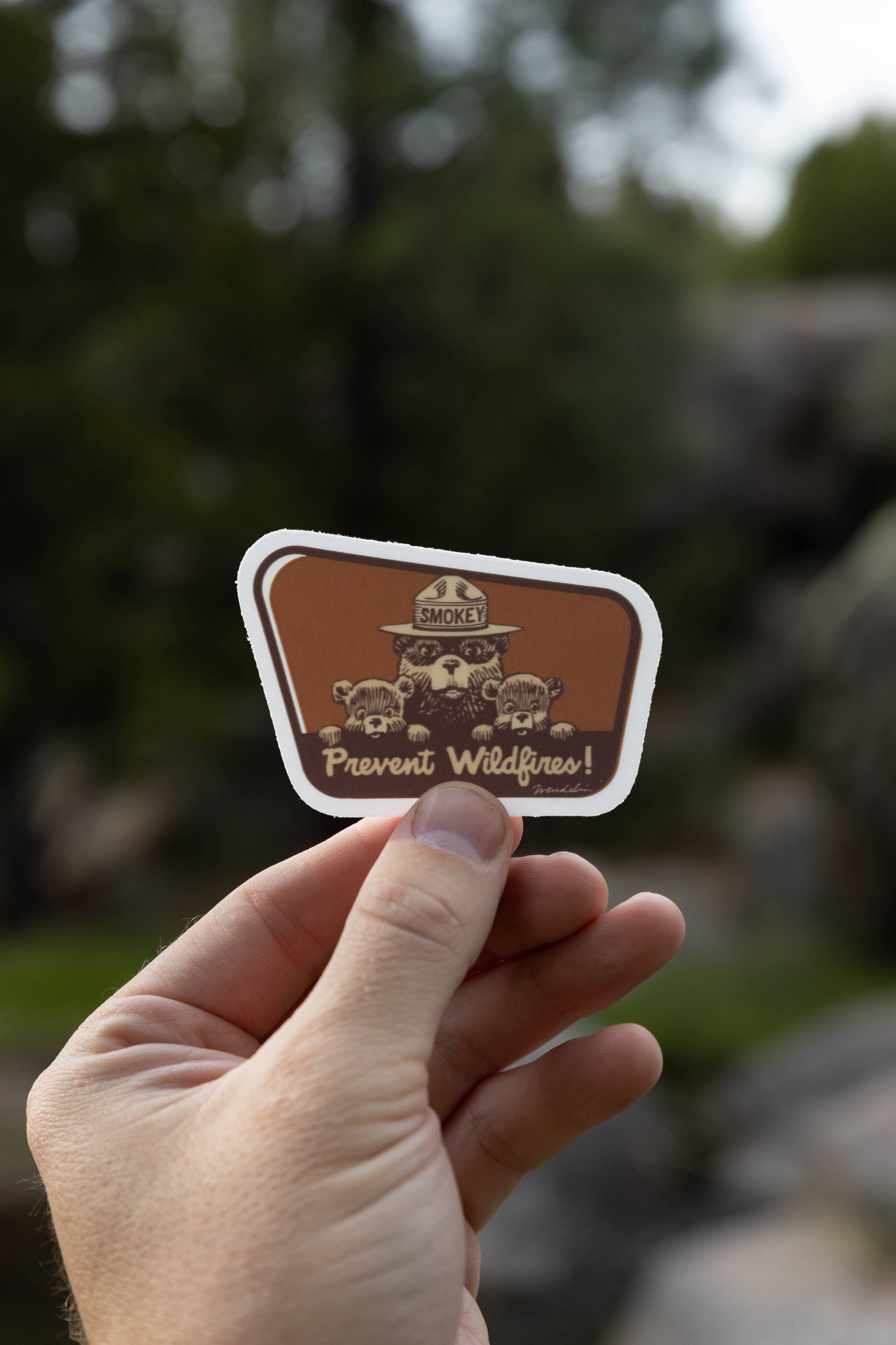 Prevent Wildfires! Sticker sticker Wildtree
