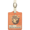 Smokey Bear Gear Tag Luggage Tag The Landmark Project