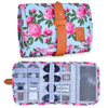 Floral Electronics Organizer Travel Bag cable managment Onyx Outfitters NW   