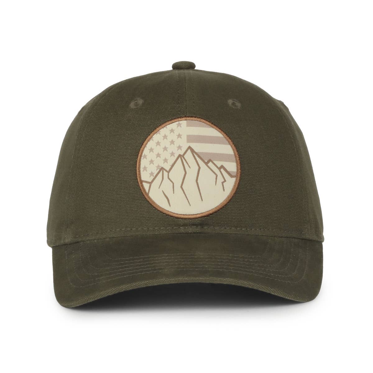 Mountain Flag Cap Hat Outdoor Cap