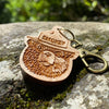 Smokey Bear Keychain | Officially Licensed Smokey Bear keychain The Nostalgia Company Smiling