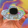 Astronaut Holographic Sticker sticker Big Moods   