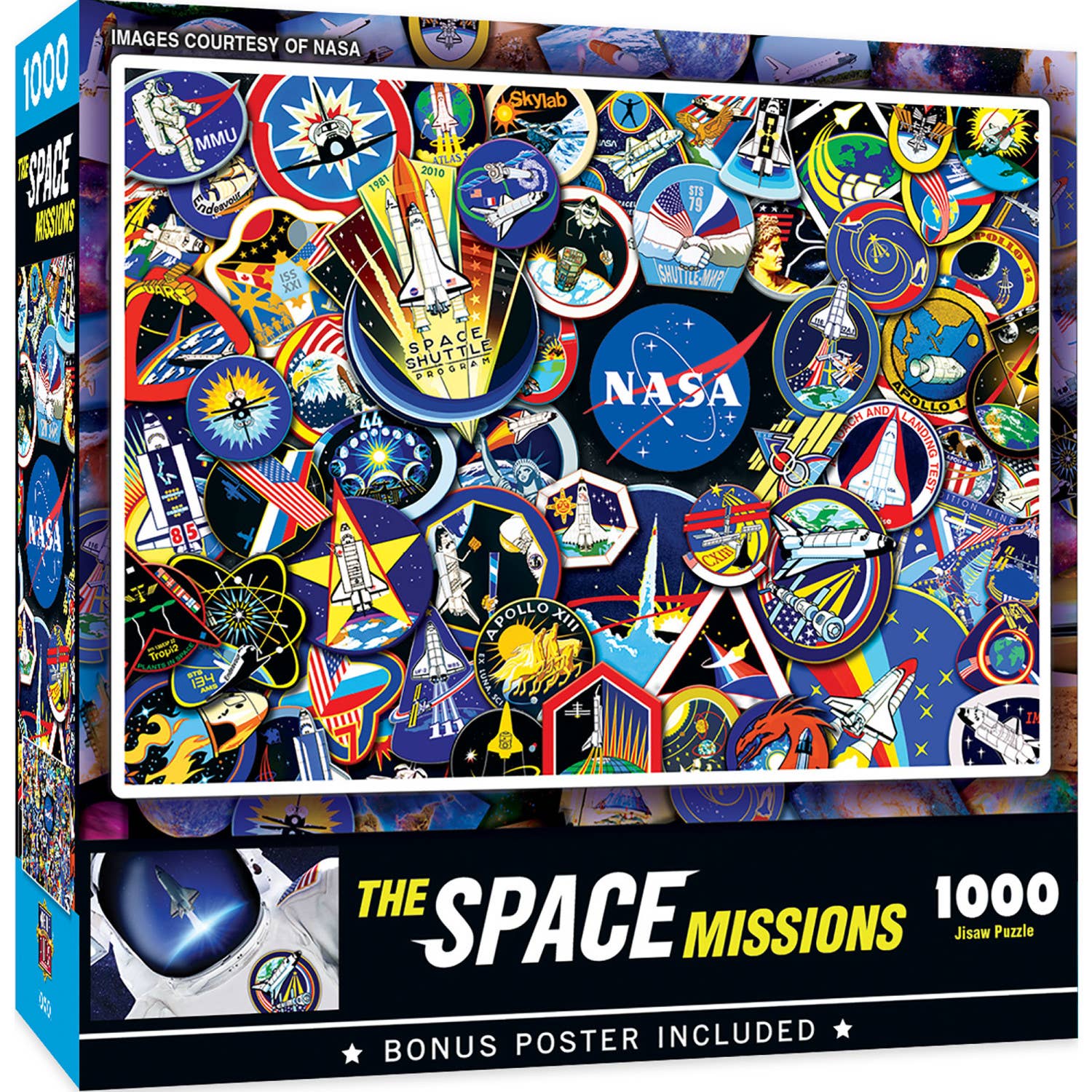 The Space Missions - 1000 Piece Puzzle puzzle Masterpieces Puzzles   