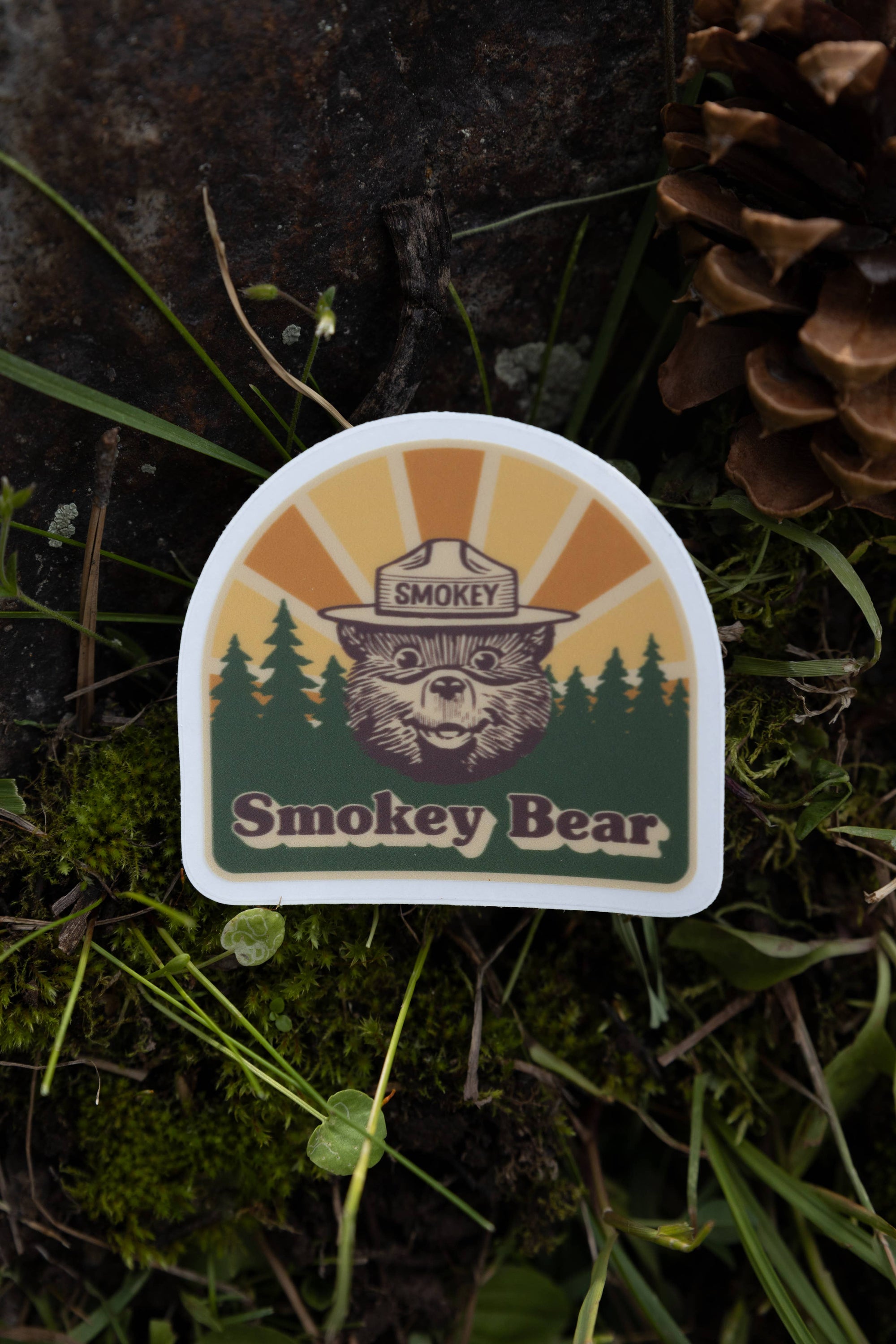 Smokey Bear Sticker sticker Wildtree   