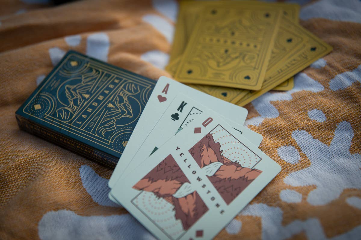 National Parks Playing Cards playing cards The Landmark Project
