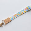 Summer Floral Wristlet Keychain keychain Wildtree