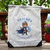 Drawstring bag,knight, bracken christian school