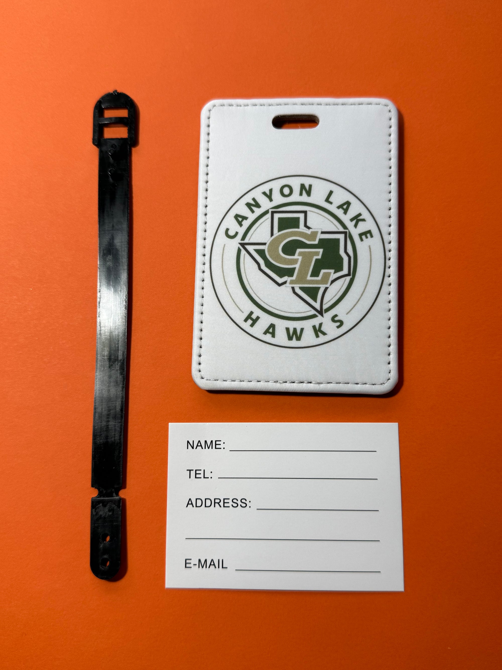 Canyon Lake High School Gear Tag Luggage Tag Orange Grove Trading Post