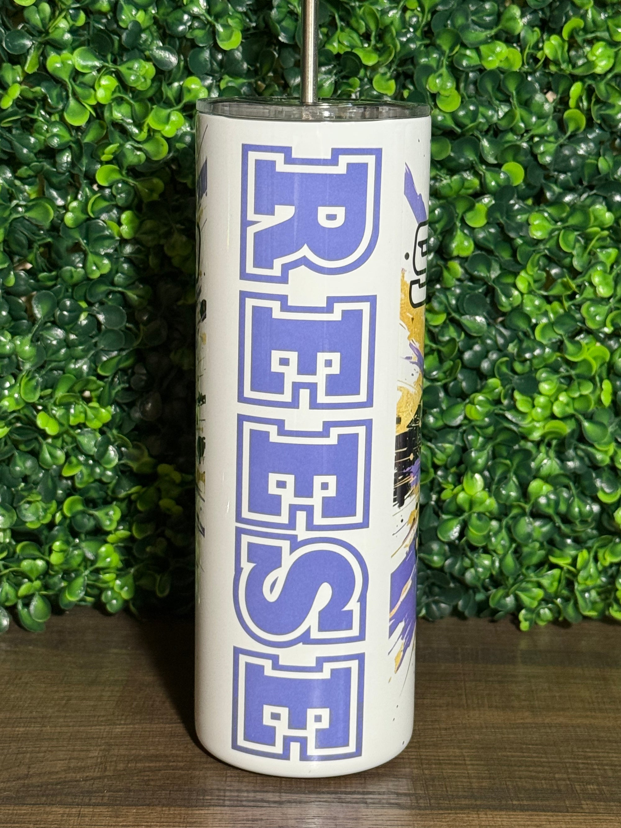 Pieper Volleyball Tumbler 20oz Personalized Tumbler Orange Grove Trading Post