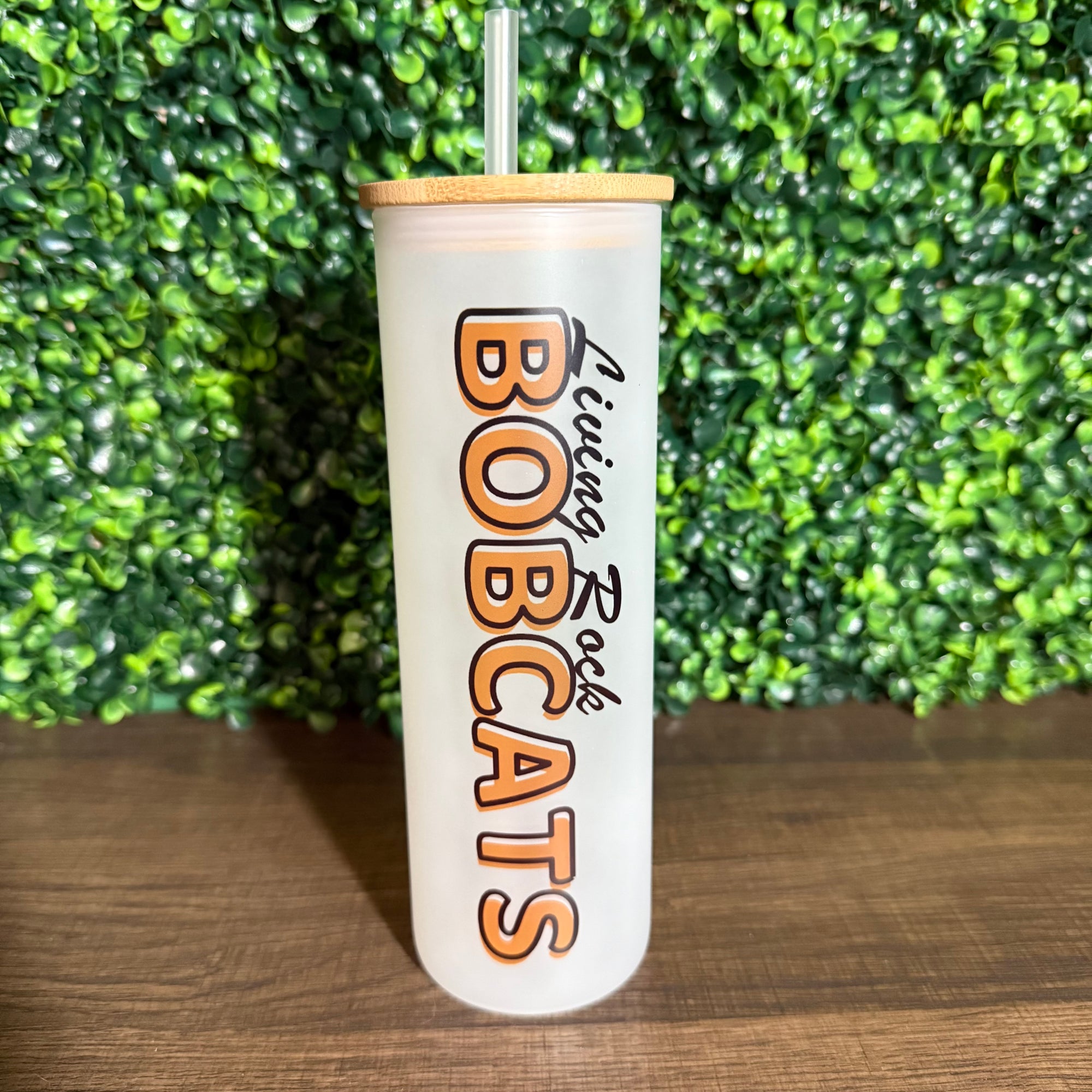 Living Rock Academy Glass Tumbler 20oz Tumbler Orange Grove Trading Post