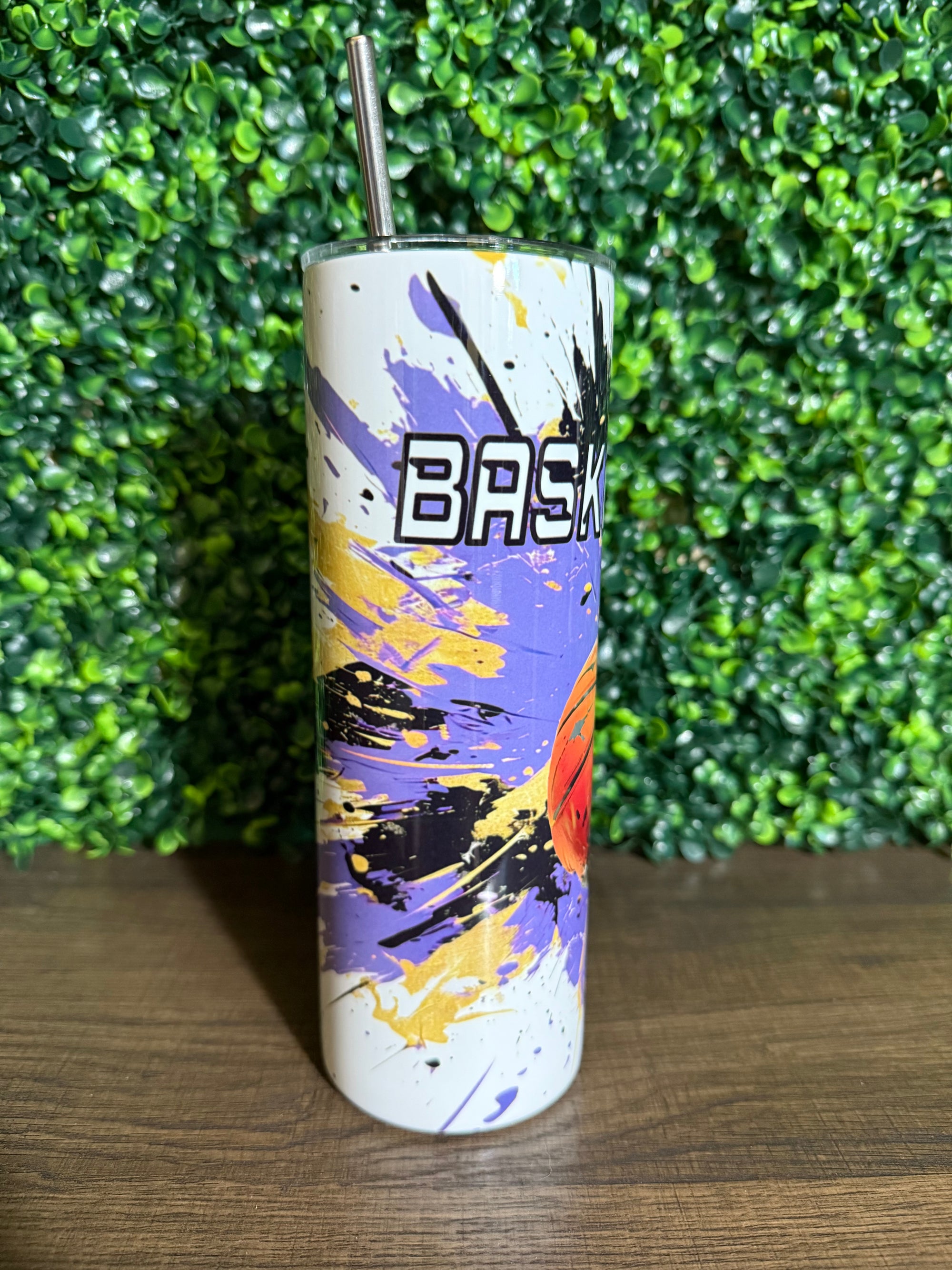 Pieper Basketball Tumbler 20oz Tumbler Orange Grove Trading Post