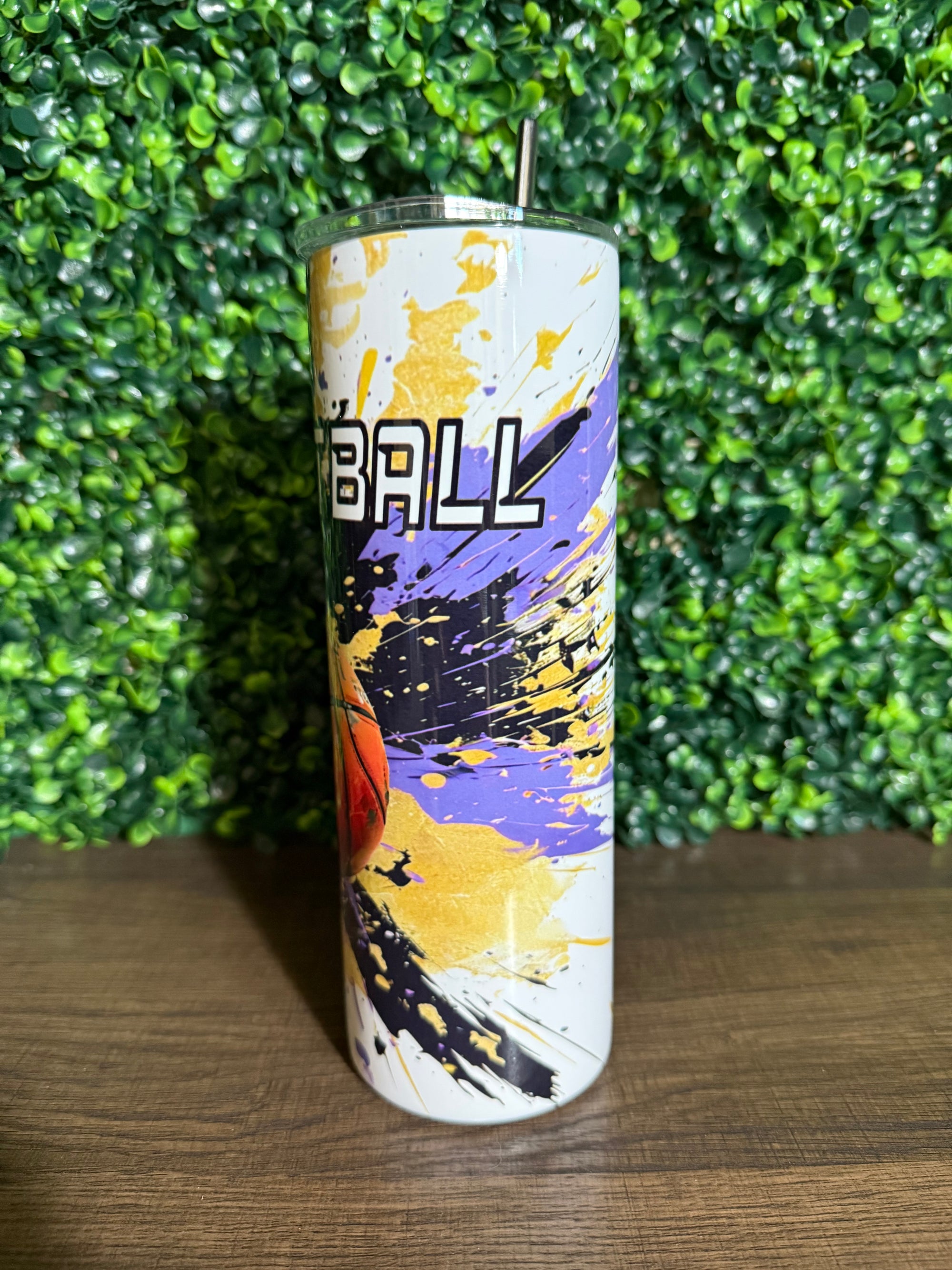Pieper Basketball Tumbler 20oz Tumbler Orange Grove Trading Post