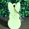 Pastel Green Bunny Keychain