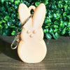 Pastel Orange Bunny Keychain