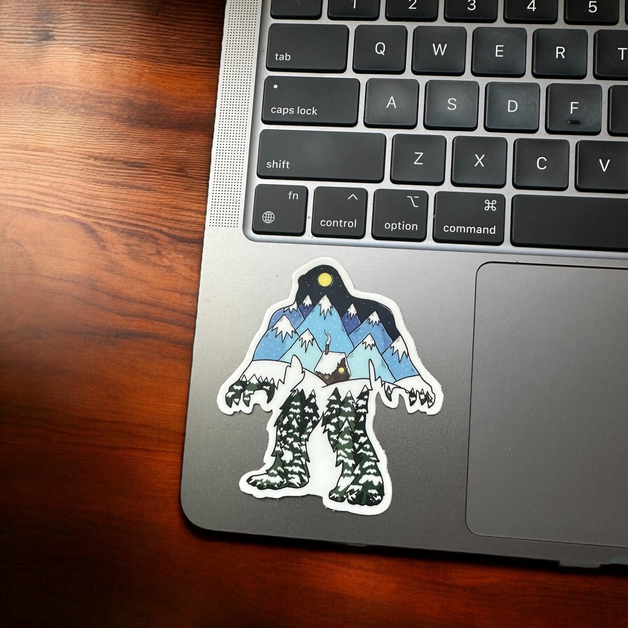 Yeti Winter Sticker sticker Big Moods   