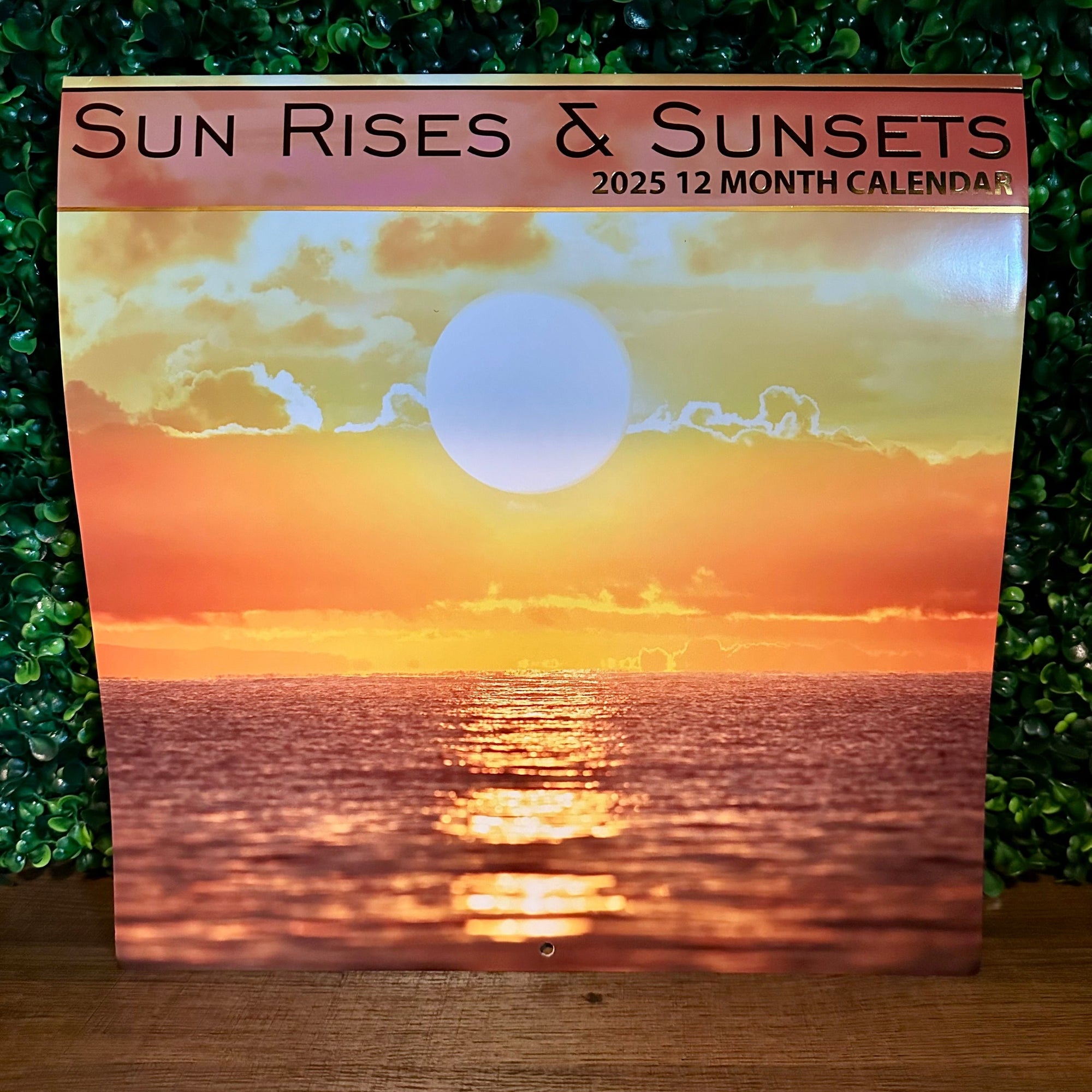 Sun Rises & Sunsets 2025 Calendar Calendar Orange Grove Trading Post   