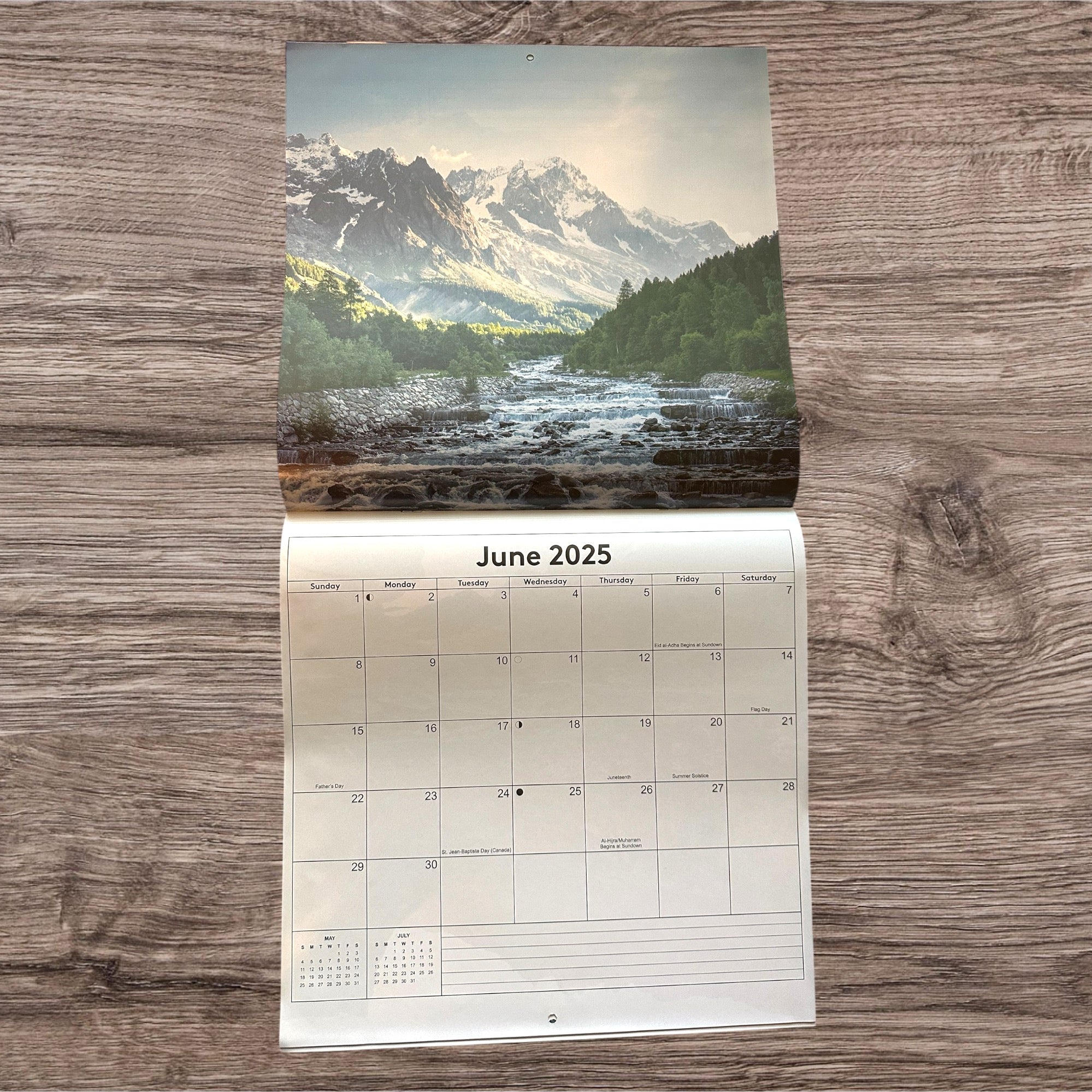 Mountains 2025 Calendar Calendar Orange Grove Trading Post   