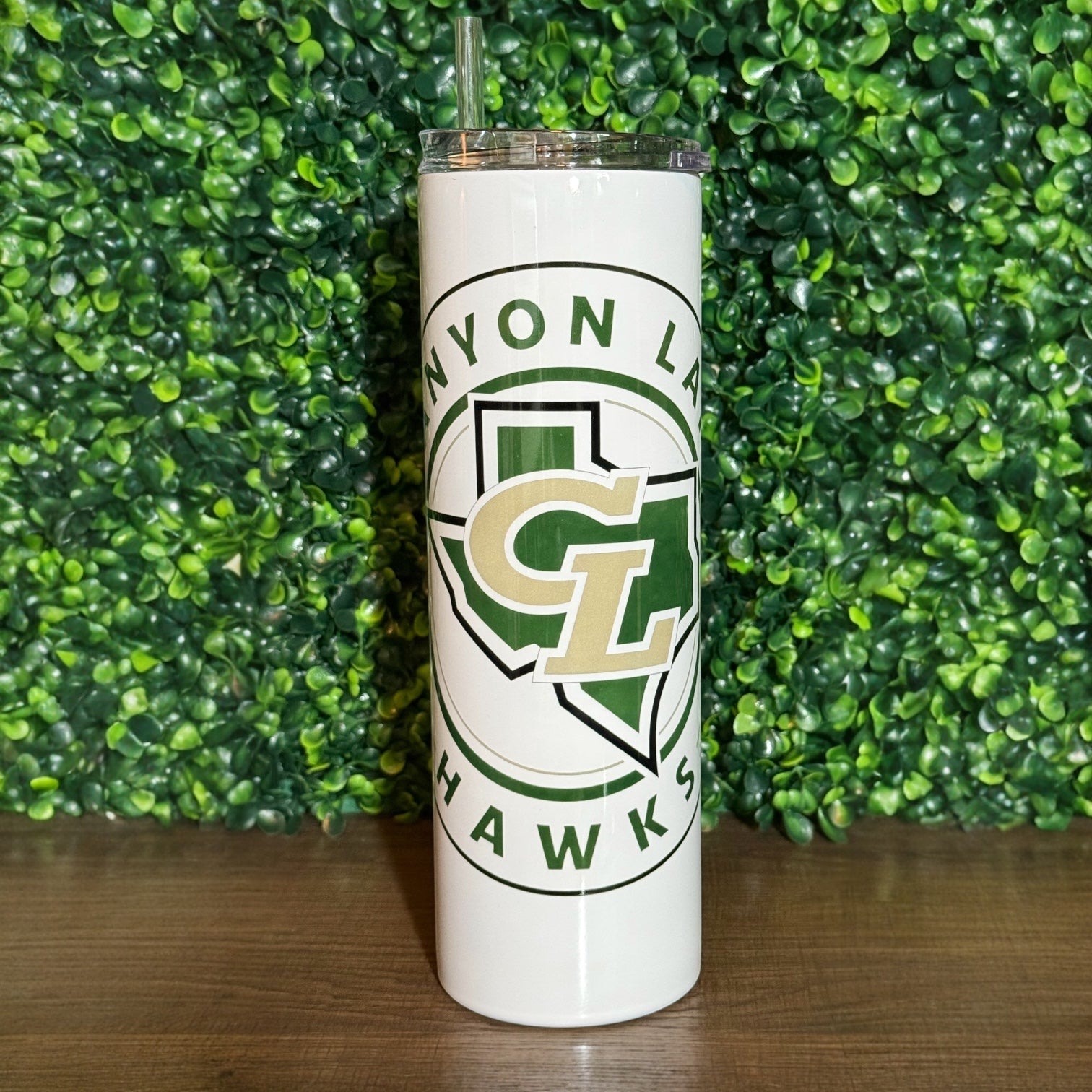 Canyon Lake High School Tumbler 30oz Personalized Tumbler Orange Grove Trading Post