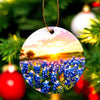 Bluebonnet Metal Ornament ornament Orange Grove Trading Post