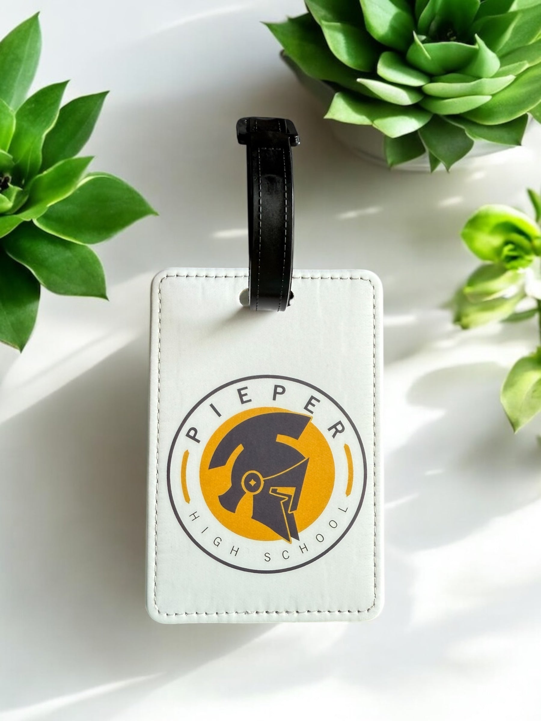 Pieper High School Gear Tag Luggage Tag Orange Grove Trading Post