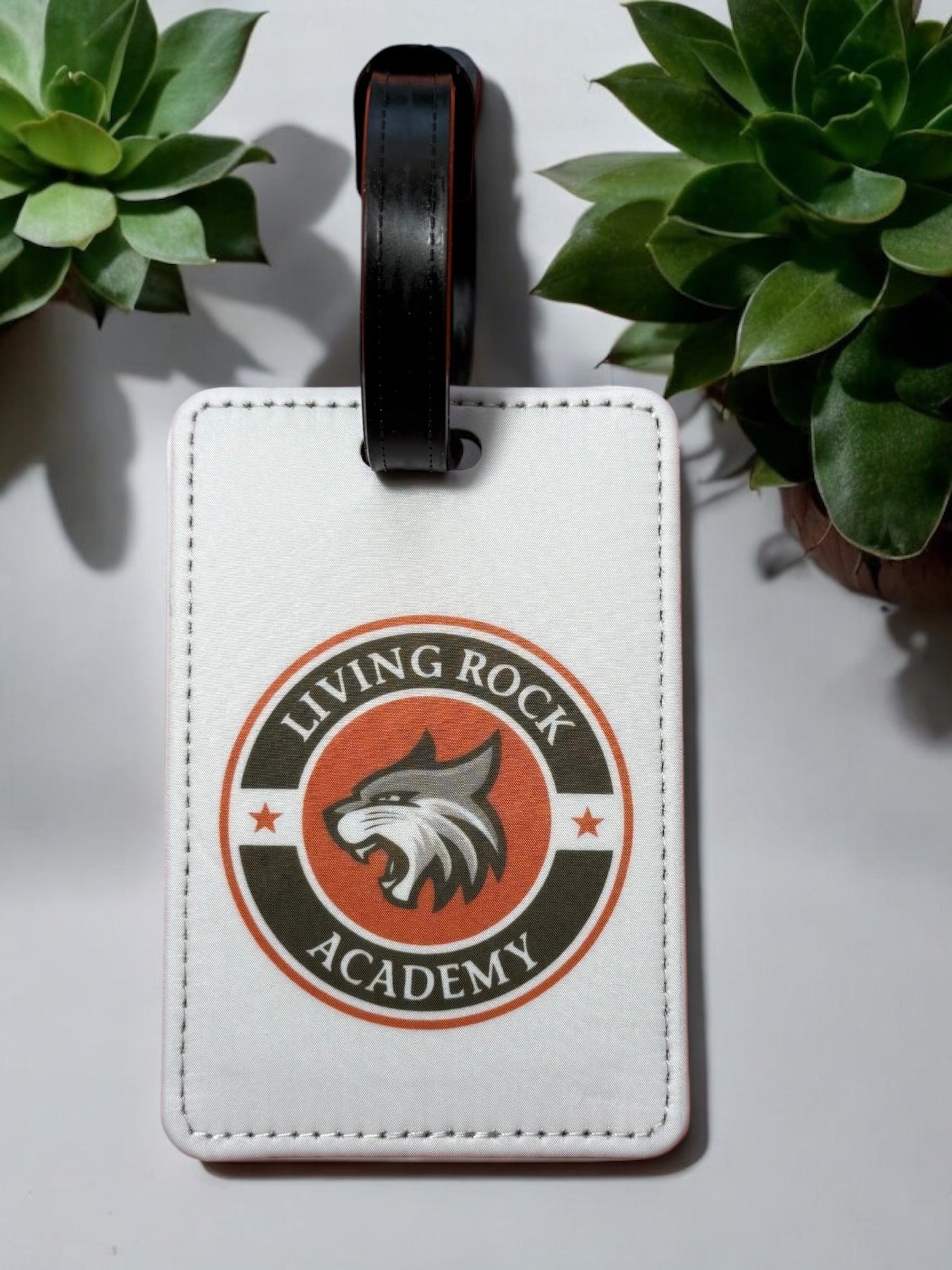 Living Rock Academy Gear Tag Luggage Tag Orange Grove Trading Post