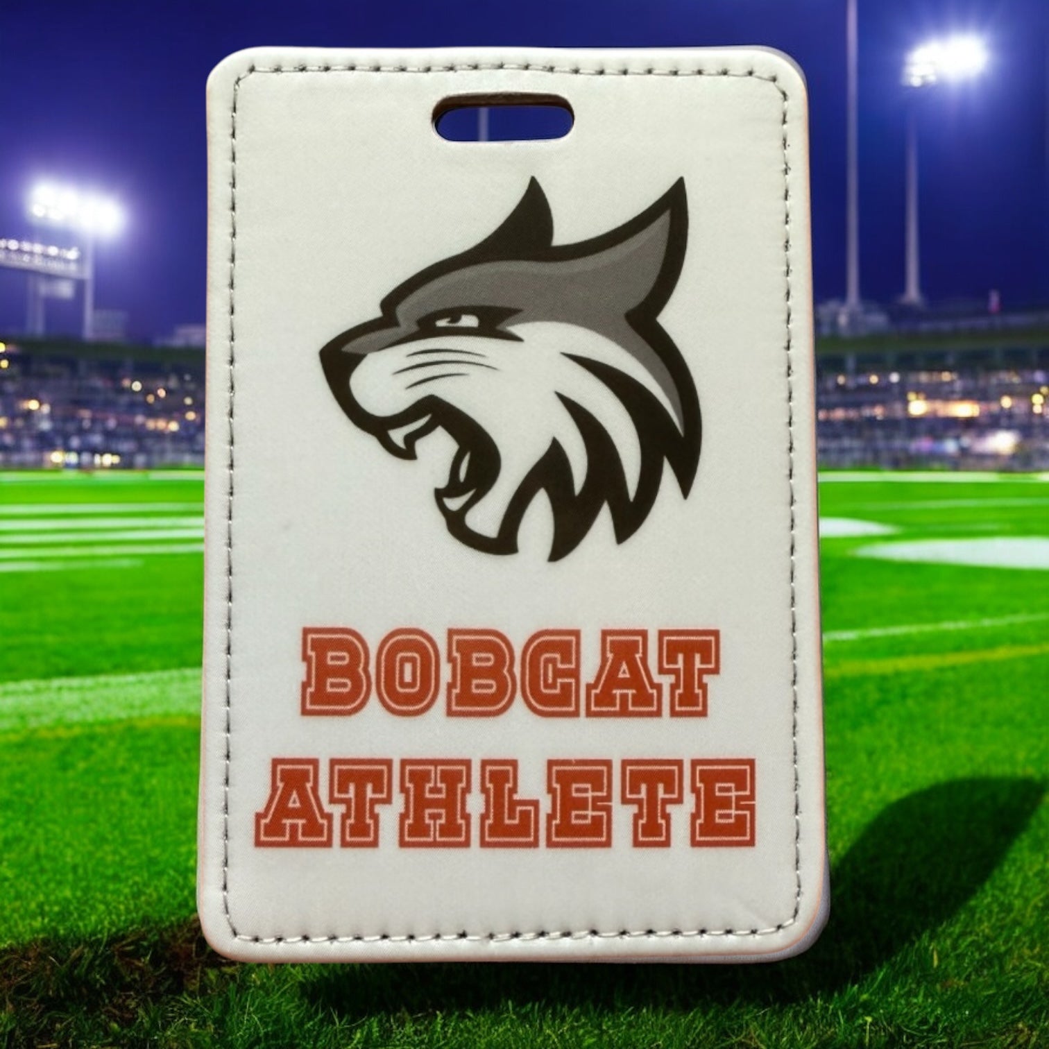 Bobcat Athletics Gear Tag Luggage Tag Orange Grove Trading Post