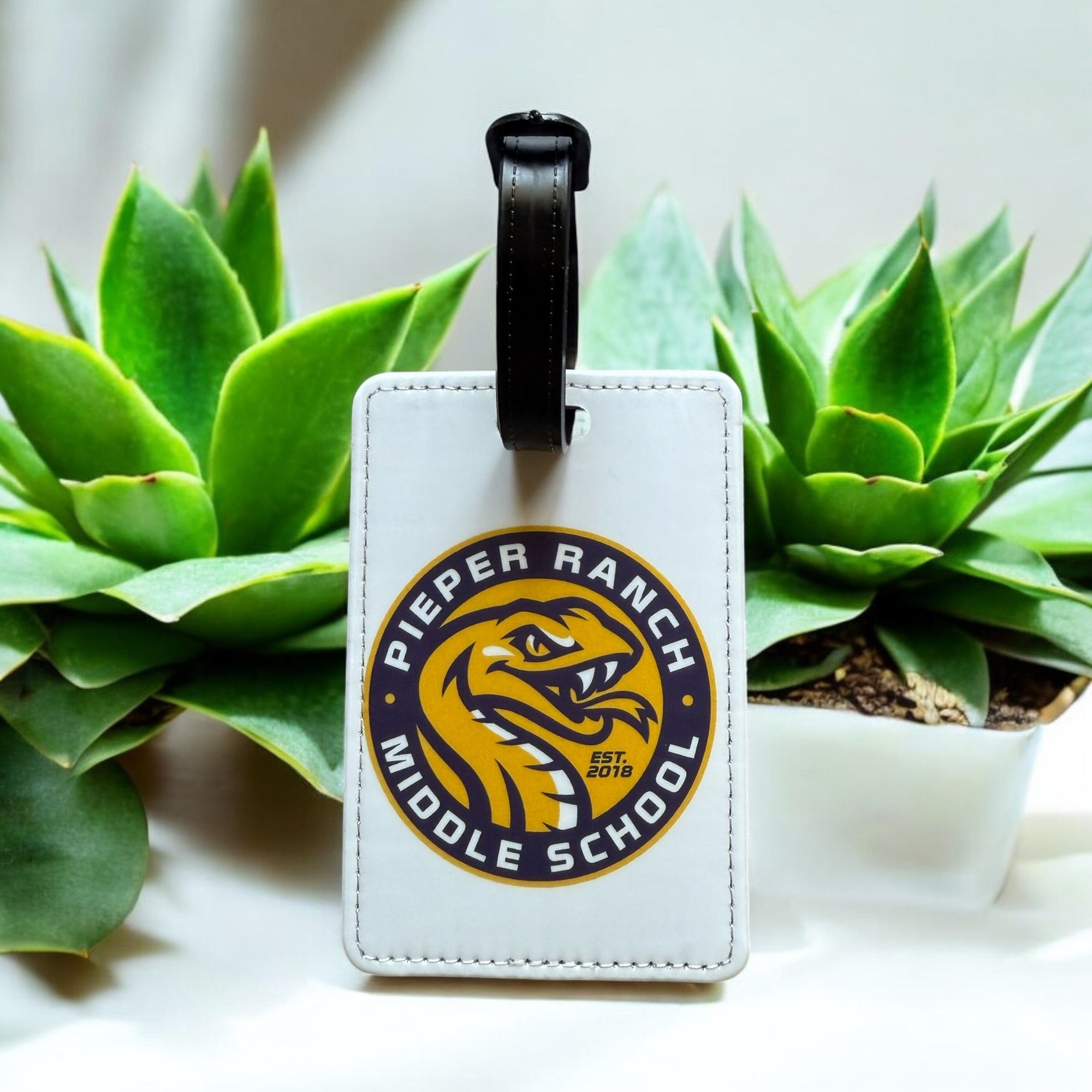 Pieper Ranch Middle School Gear Tag Luggage Tag Orange Grove Trading Post