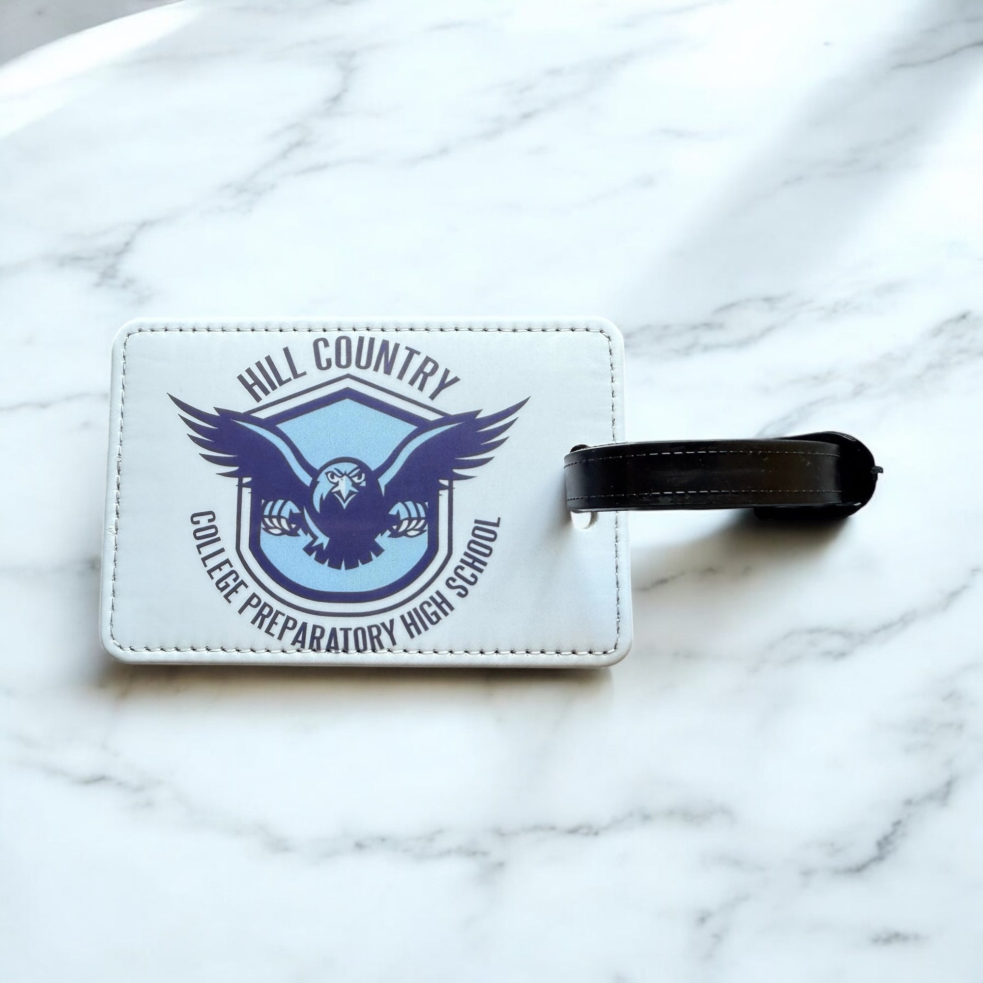 Hill Country College Preparatory High School Gear Tag Luggage Tag Orange Grove Trading Post