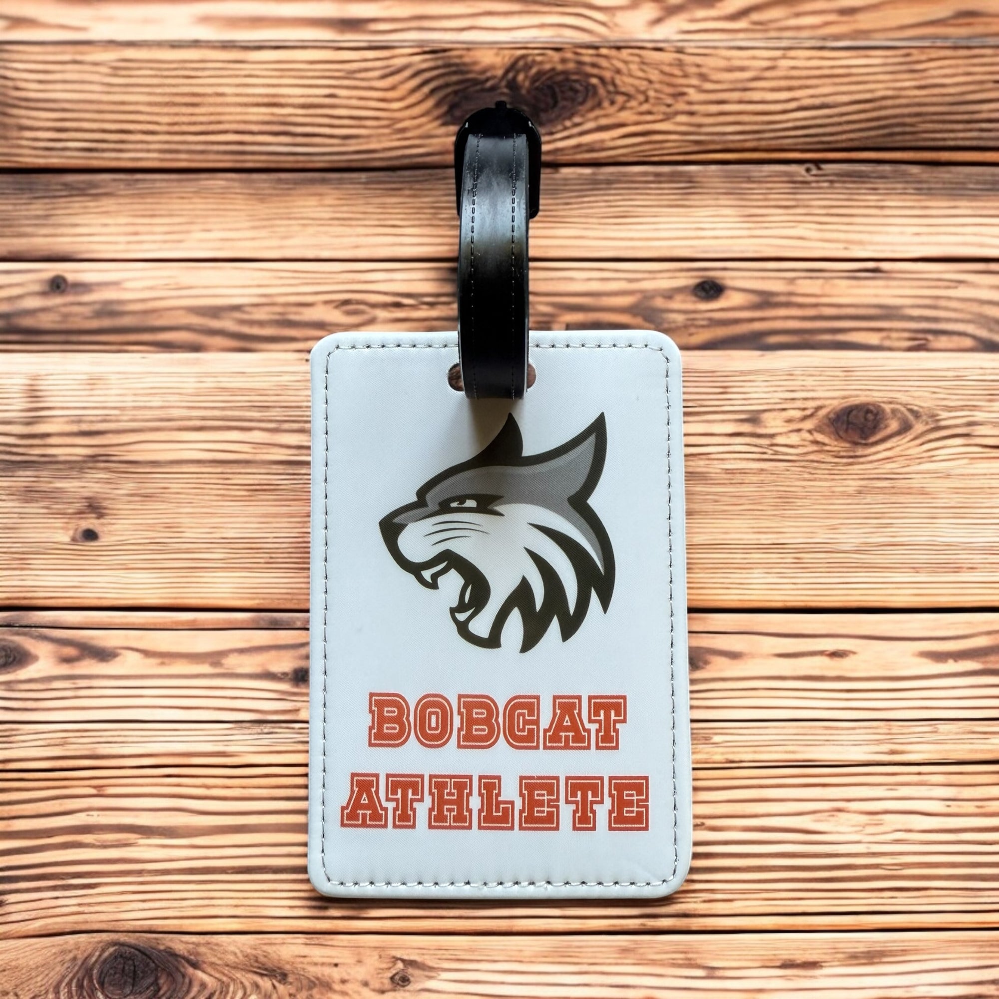 Bobcat Athletics Gear Tag Luggage Tag Orange Grove Trading Post