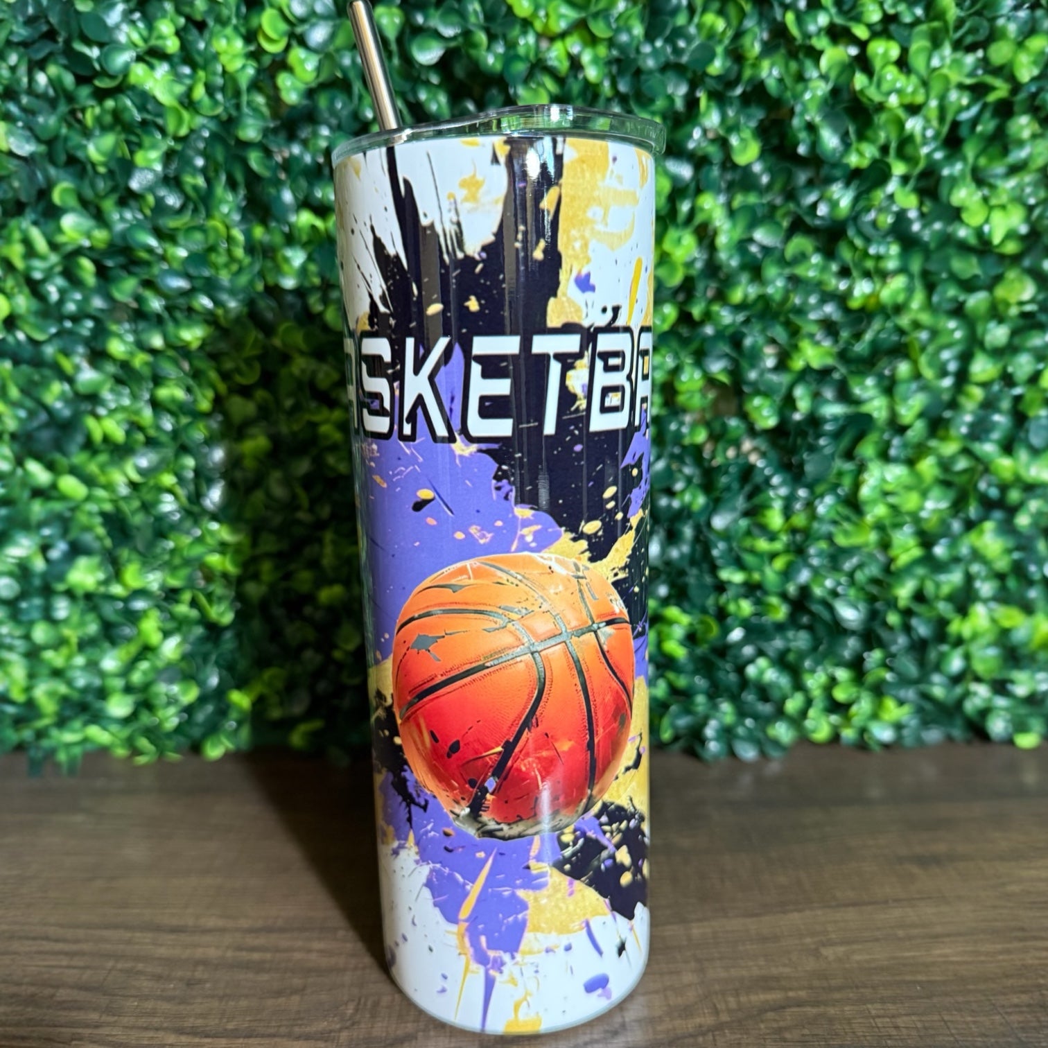 Pieper Basketball Tumbler 20oz Tumbler Orange Grove Trading Post